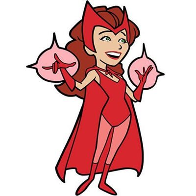 Exclusive WandaVision Wanda FiGPiN 3-Inch Classic Enamel Pin