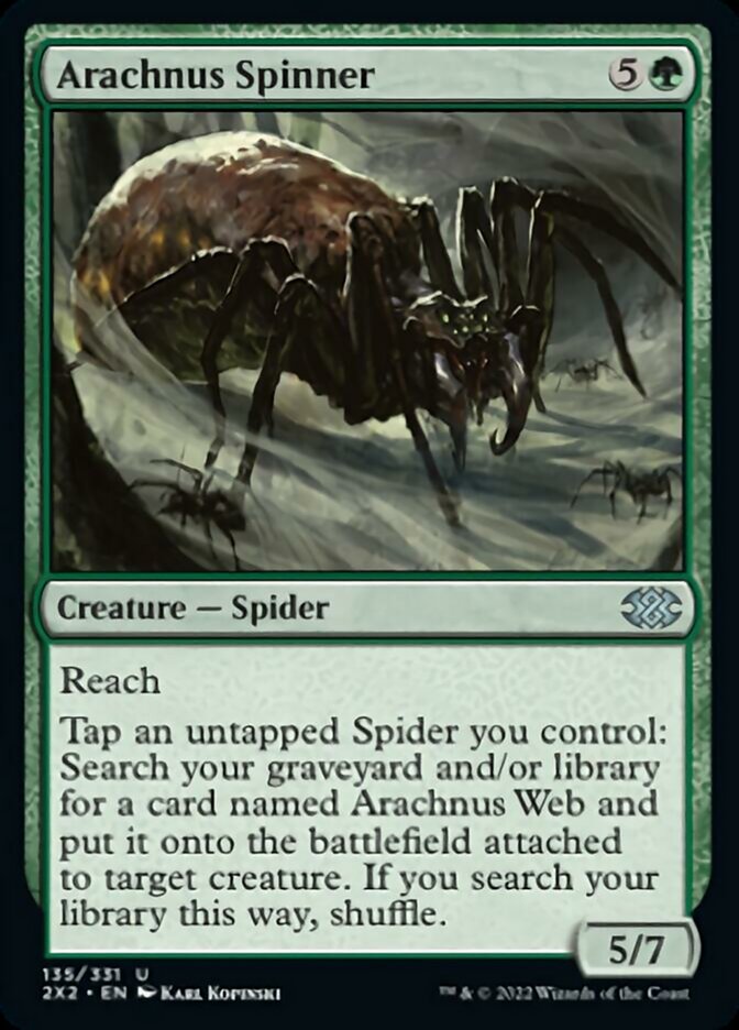 Arachnus Spinner (135) [Double Masters 2022]