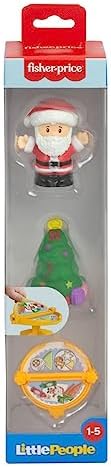 Fisher-Price Little People Holiday Santa Christmas Set