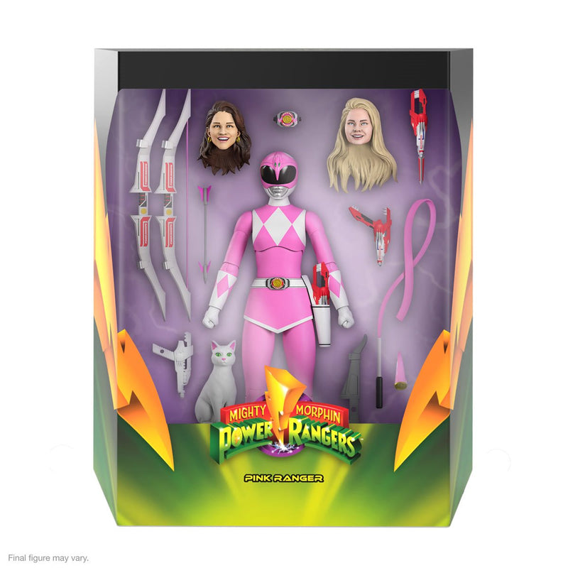 Power Rangers Ultimates W2 Pink Ranger Action Figure  (