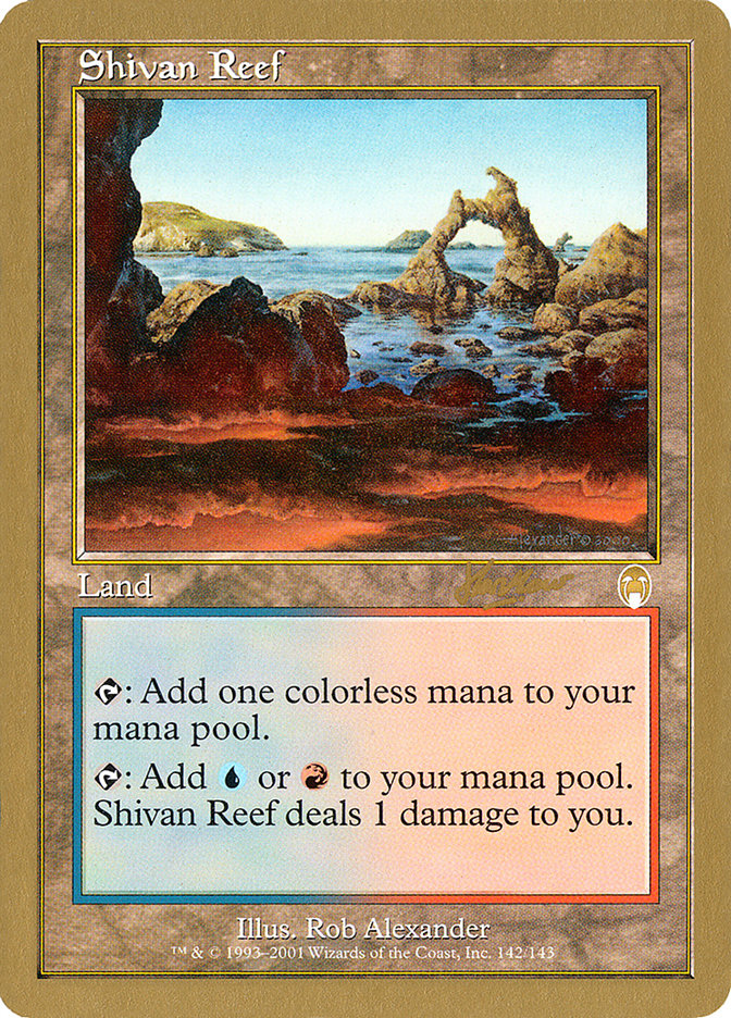 Shivan Reef - 2002 Sim Han How (APC) (World Championship Decks)