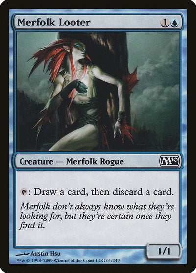 Merfolk Looter (61) (Magic 2010 (M10))