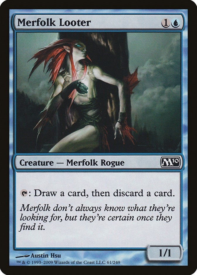 Merfolk Looter (61) (Magic 2010 (M10))