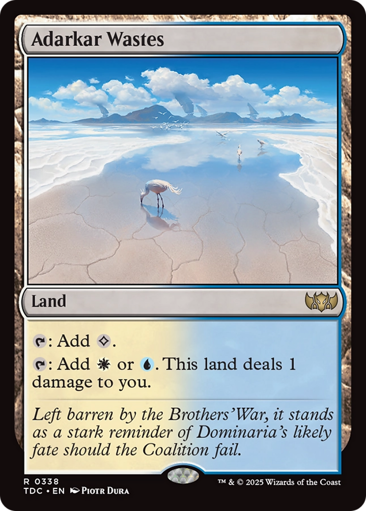 Adarkar Wastes (338) [Tarkir: Dragonstorm]