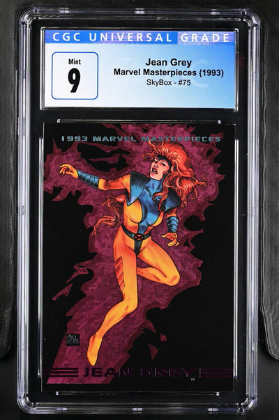 1993 Marvel Masterpieces #75 Jean Grey CGC 9