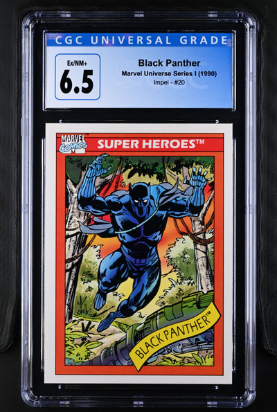 1990 Marvel Universe Series I #20 Black Panther CGC 6.5