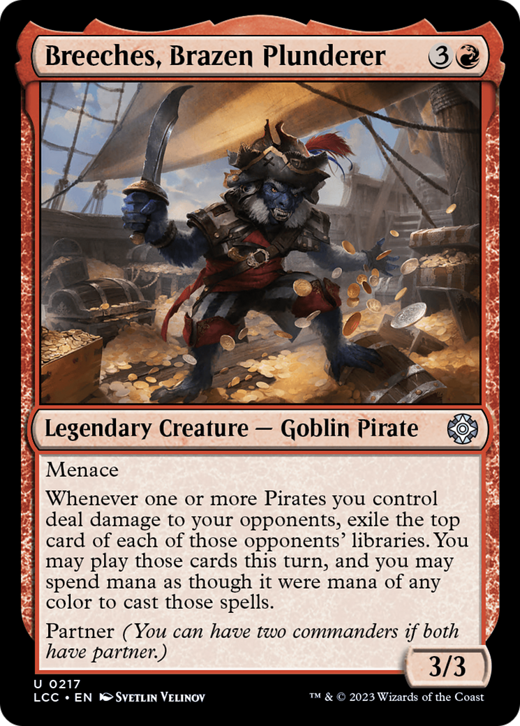Breeches, Brazen Plunderer (217) [The Lost Caverns of Ixalan]