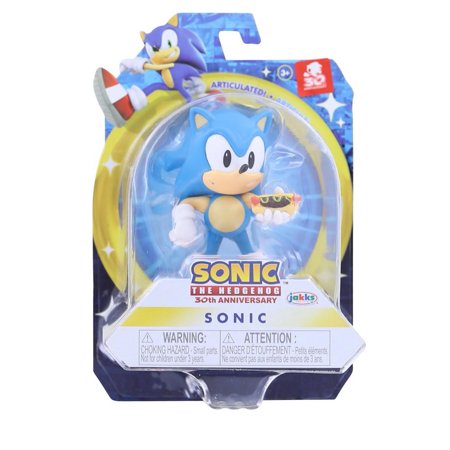 Sonic the Hedgehog with Chili Dog 2.5” Posable Figure