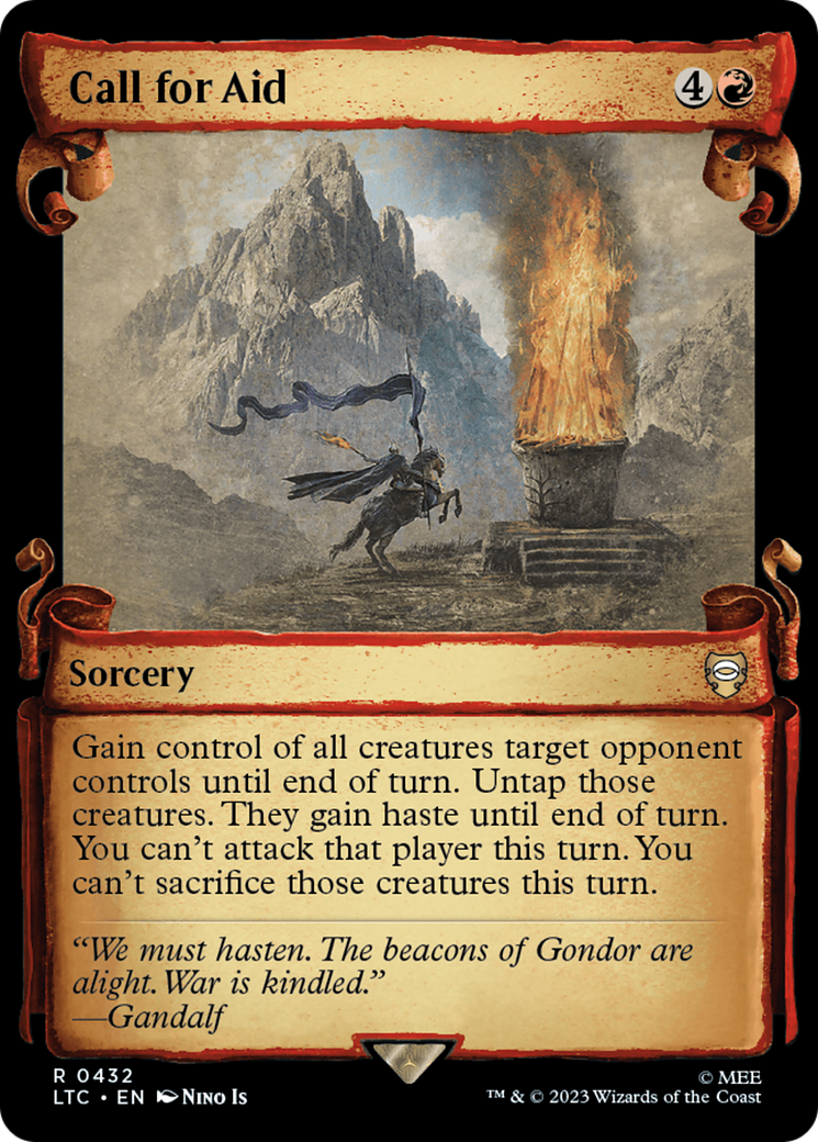 Call for Aid (Showcase Scrolls) (432) [The Lord of the Rings: Tales of Middle-earth]