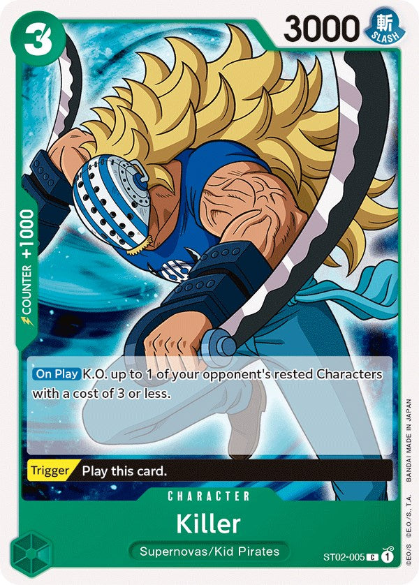 Killer (ST02-005) (Starter Deck 2: Worst Generation)