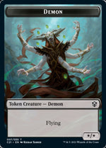 Demon // Fungus Beast Double-Sided Token (7 // 15) [Commander 2021]
