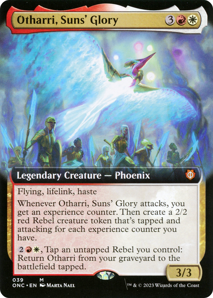 Otharri, Sun's Glory (Extended Art) [Phyrexia: All Will Be One Commander]