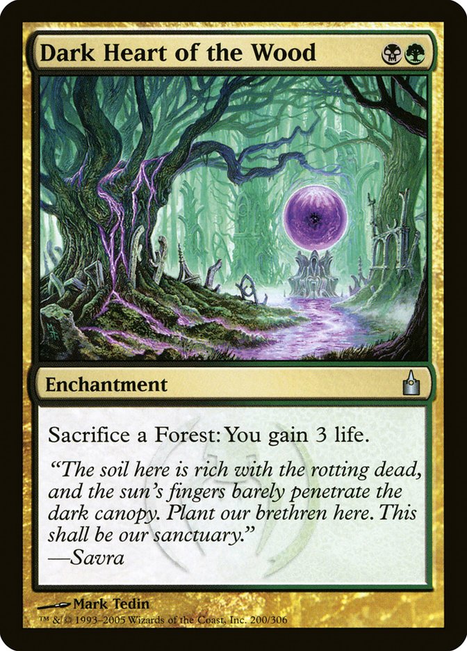 Dark Heart of the Wood (200) [Ravnica: City of Guilds]