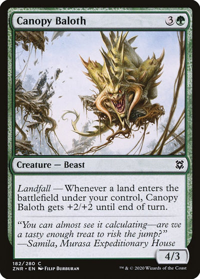 Canopy Baloth (182) (Zendikar Rising)
