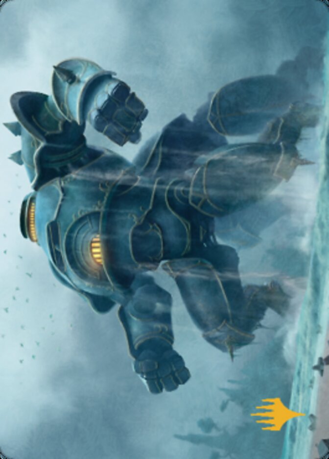 Depth Charge Colossus Art Card (Gold-Stamped Planeswalker Symbol) (14) [The Brothers' War]