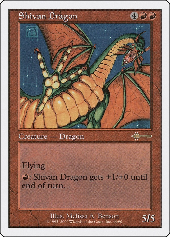 Shivan Dragon (44) (Beatdown Box Set)