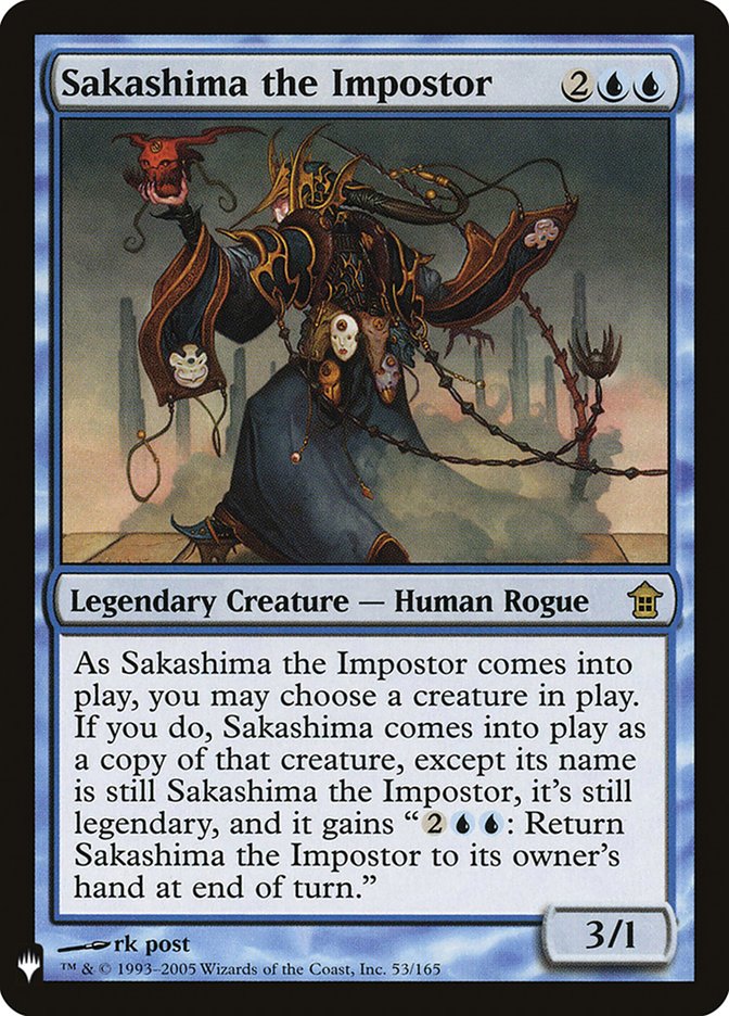 Sakashima the Impostor (53) (The List Reprints)