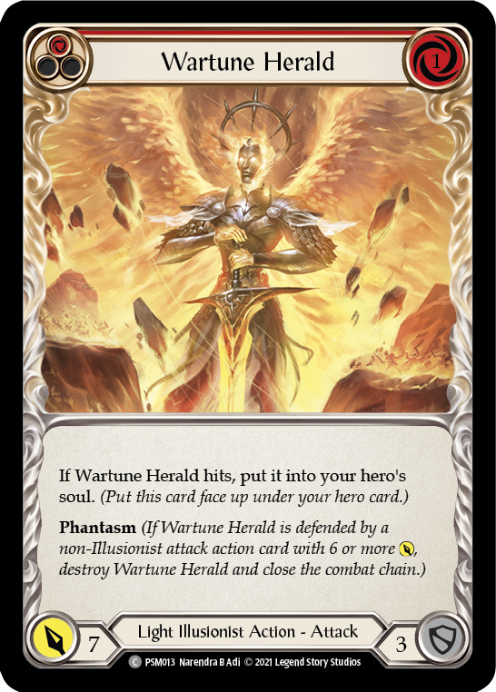 Wartune Herald [PSM013] (Monarch Prism Blitz Deck)