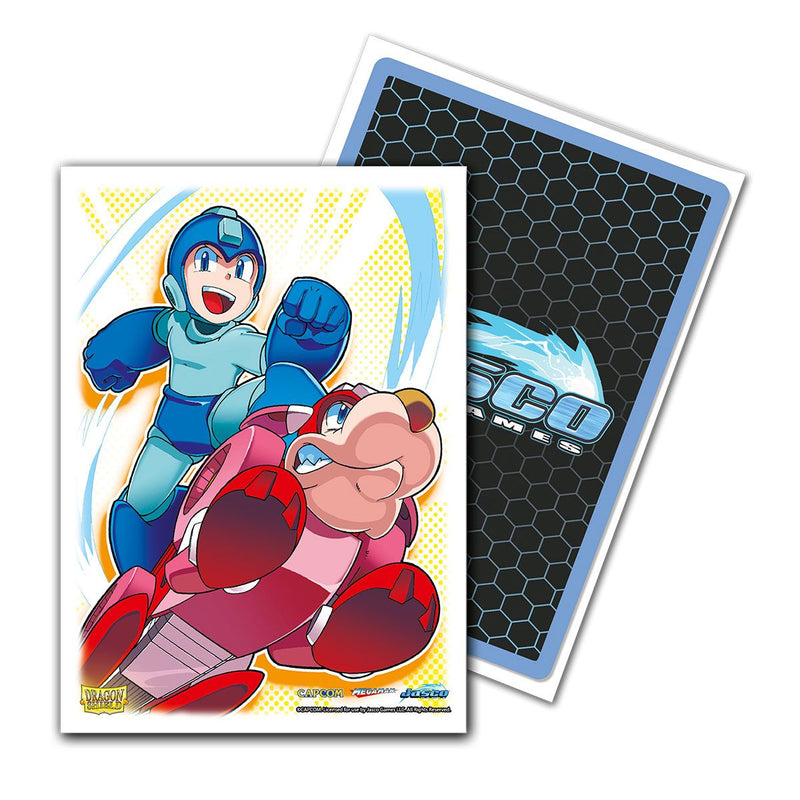 Dragon Shield: Standard 100ct Art Sleeves - Mega Man & Rush (Classic)