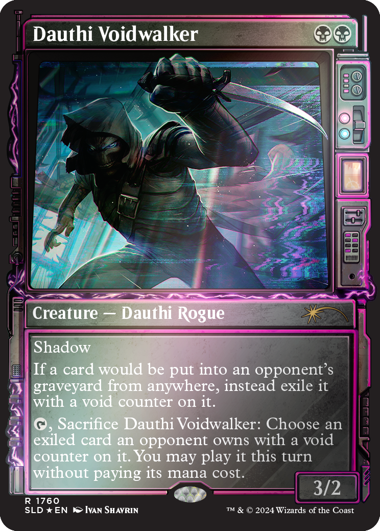 Dauthi Voidwalker (Rainbow Foil) (1760) [Secret Lair Drop Series]