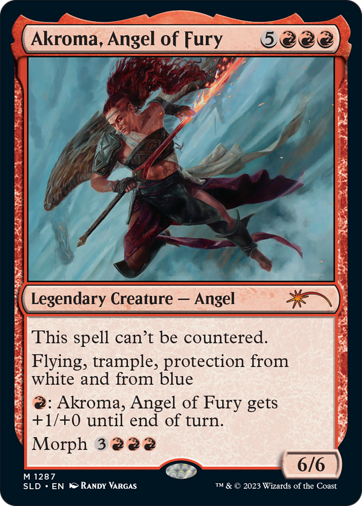Akroma, Angel of Fury (1287) (Secret Lair Drop Series)