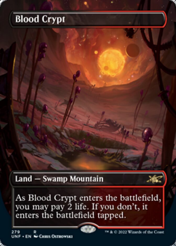 Blood Crypt (Borderless) (279) [Unfinity]