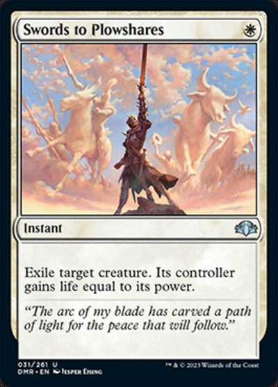 Swords to Plowshares (31) (Dominaria Remastered)