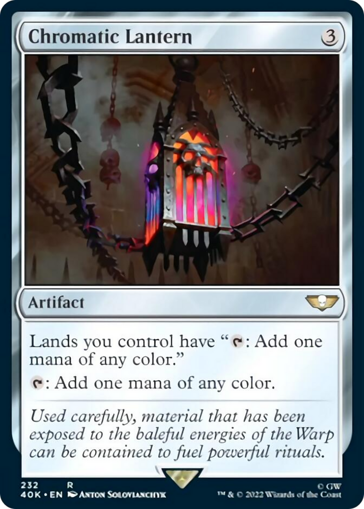 Chromatic Lantern (Surge Foil) (232) [Universes Beyond: Warhammer 40,000]