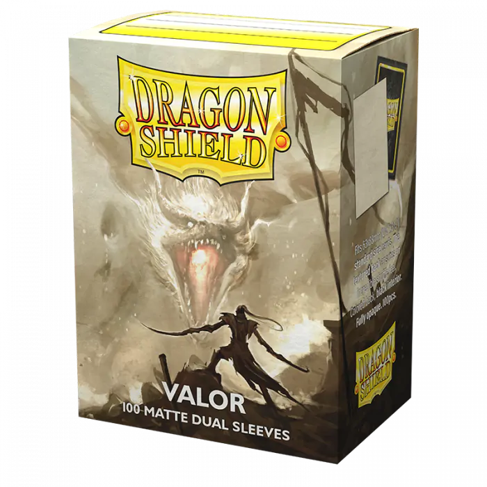 Dragon Shield: Outer 100ct Sleeves - Valor (Dual Matte)