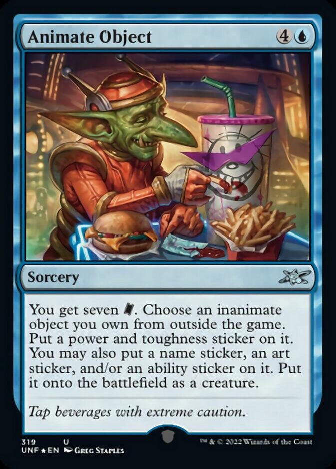 Animate Object (Galaxy Foil) (319) [Unfinity]