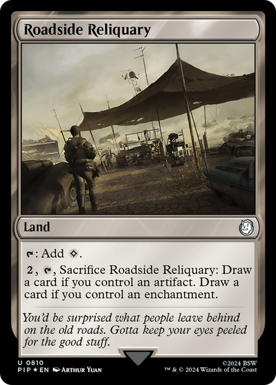 Roadside Reliquary (Surge Foil) (810) (Universes Beyond: Fallout)