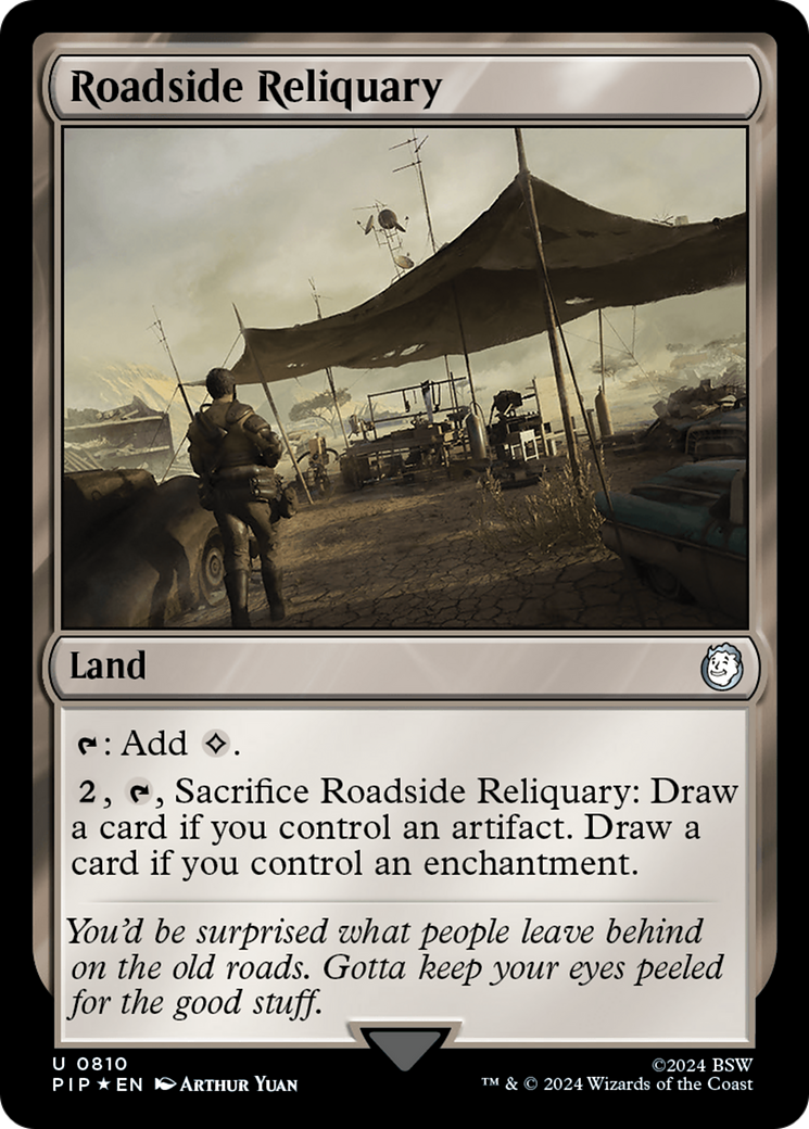 Roadside Reliquary (Surge Foil) (810) (Universes Beyond: Fallout)