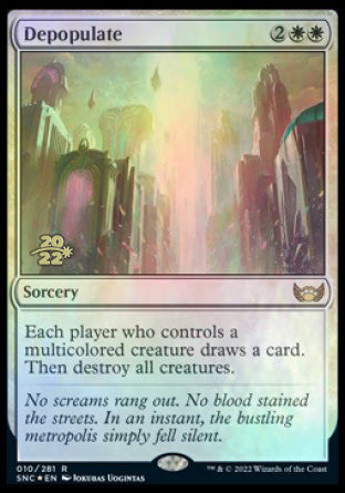 Depopulate (10) [Prerelease Cards]