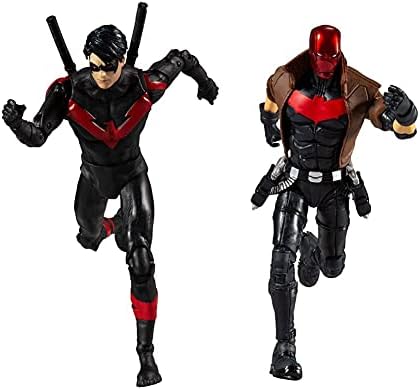 McFarlane Toys DC Multiverse Red Hood & Nightwing 7" Figure Set