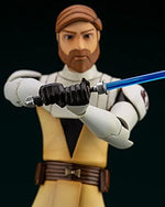Kotobukiya Star Wars Clone Wars Obi-Wan Kenobi ArtFX+ Statue