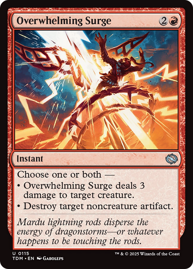 Overwhelming Surge (115) (Tarkir: Dragonstorm)