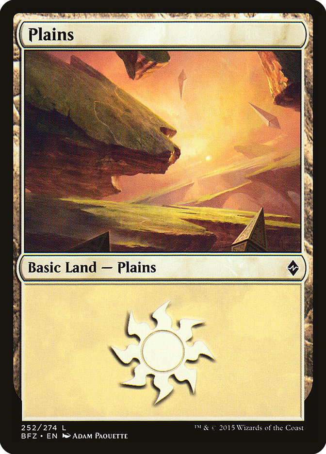 Plains (252a) [Battle for Zendikar]