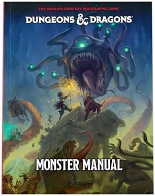 D&D 2024 Monster ManuDungeons & Dragons 2024 Monster Manual (D&D Core Rulebook)al - 500+ Creatures & New Monsters