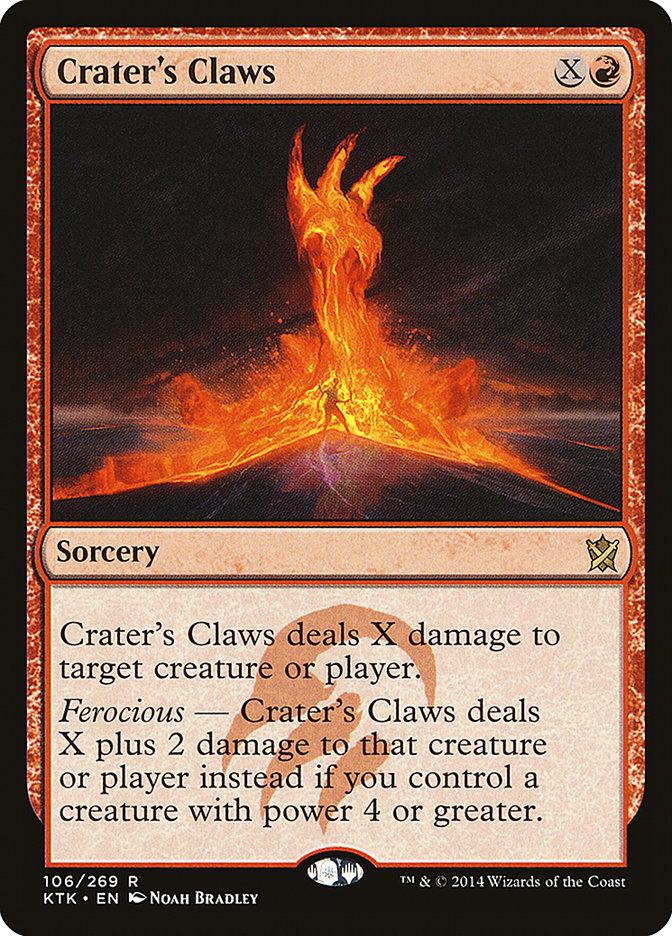 Crater's Claws (106) [Khans of Tarkir]