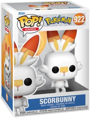 Pokemon #922 - Scorbunny Pop! Vinyl Figure