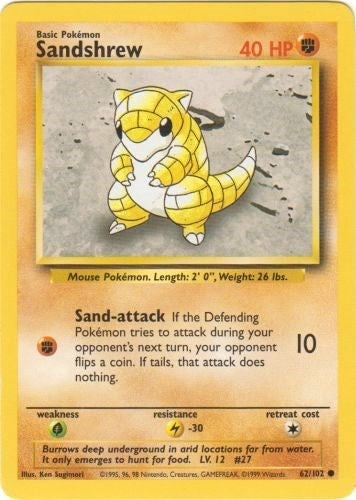 Sandshrew (062/102) (Base Set)