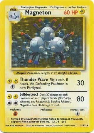 Magneton (009/102) (Base Set)