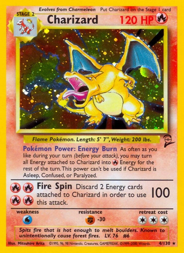 Image for Charizard (004/130) [Base Set 2] - Pokemon