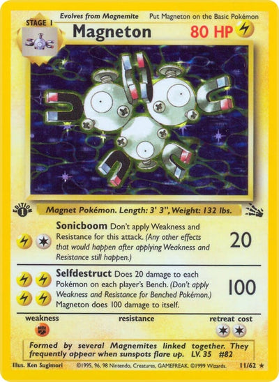 Magneton (11) (11/62) (Fossil)