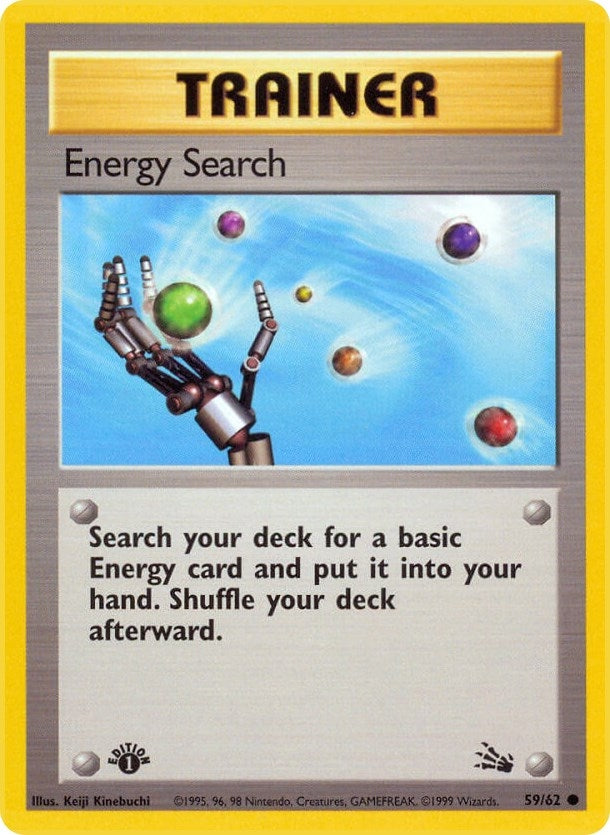 Image for Energy Search (59/62) [Fossil] - Pokemon