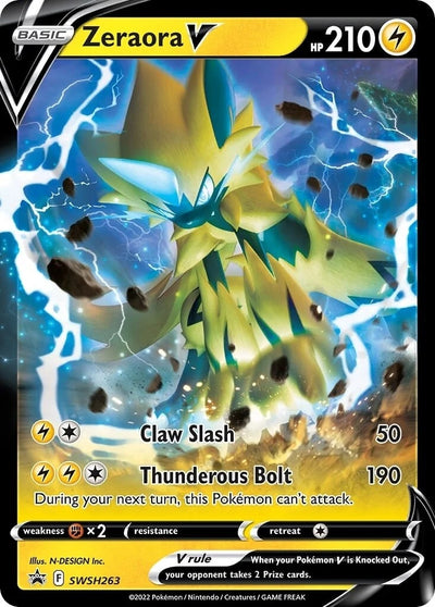 Zeraora V - SWSH263 (SWSH263) [SWSH: Sword & Shield Promo Cards]