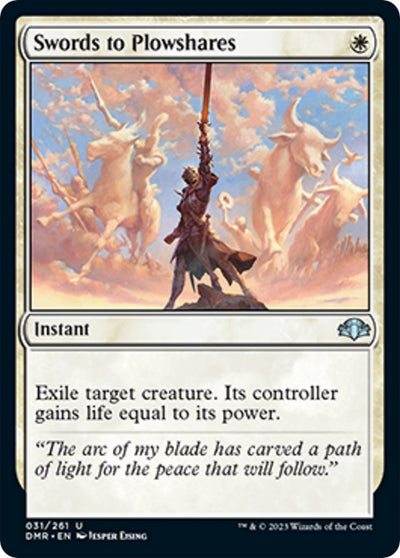 Swords to Plowshares (31) (Dominaria Remastered)