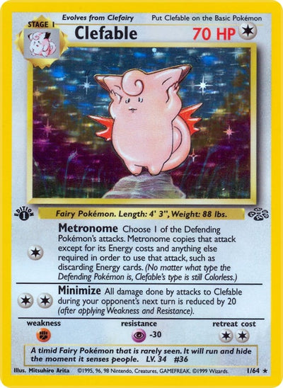 Clefable (1) (01/64) (Jungle)