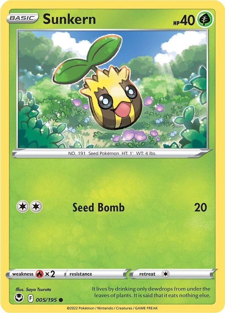 Image for Sunkern (005/195) [SWSH12: Silver Tempest] - Pokemon