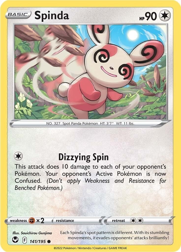 Image for Spinda (141/195) [SWSH12: Silver Tempest] - Pokemon